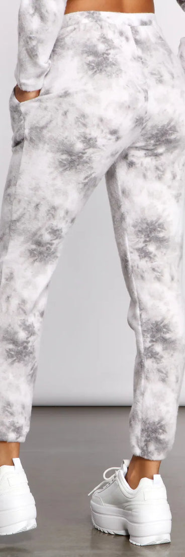 Major Cozy Vibes Tie Dye Joggers