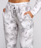 Major Cozy Vibes Tie Dye Joggers
