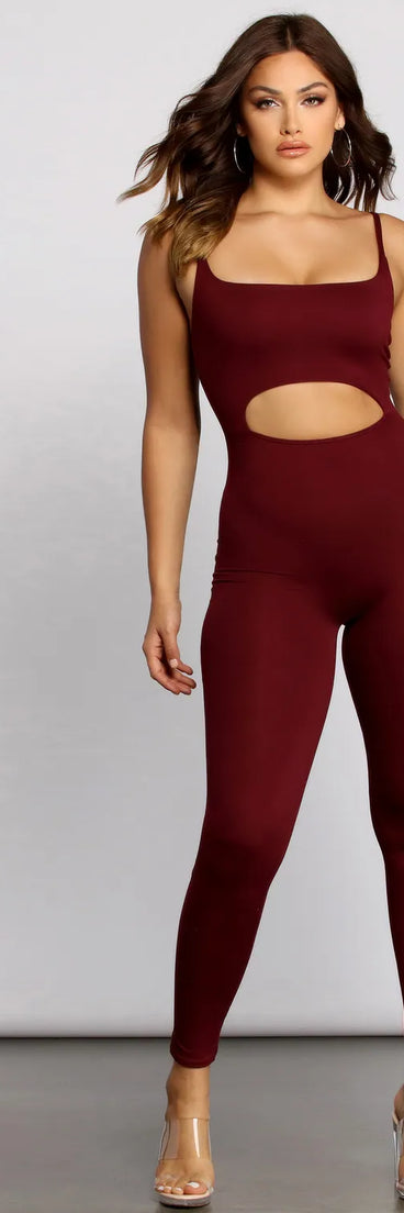 Taking Knit To The Next Level Sleeveless Catsuit