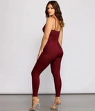 Taking Knit To The Next Level Sleeveless Catsuit