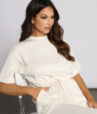 Comfy Vibes Ribbed Knit Jogger Jumpsuit