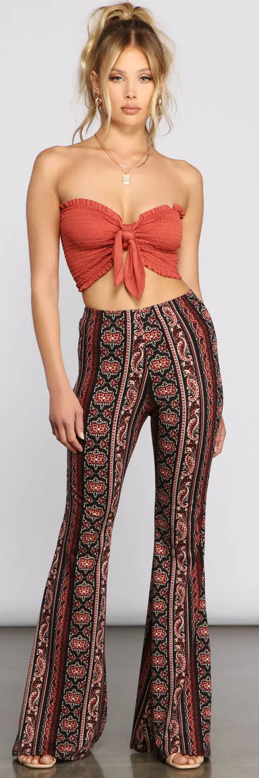 Dreamy Stunner Boho Flare Pants