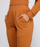 Laidback Cutie French Terry Joggers