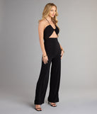 Sleek And Sultry Halter Jumpsuit