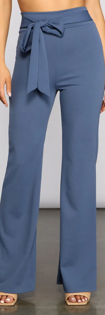 Perfectly Stylish Tie-Waist Pants