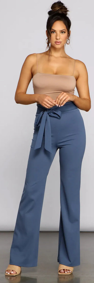 Perfectly Stylish Tie-Waist Pants