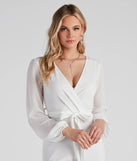Perfectly Posh Tie-Waist Jumpsuit