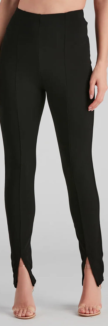 Chic Status High Waist Pants