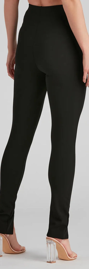 Chic Status High Waist Pants