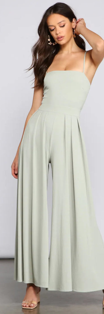 So Sleek Trendy Sleeveless Jumpsuit