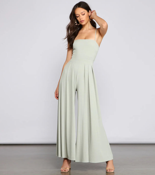So Sleek Trendy Sleeveless Jumpsuit