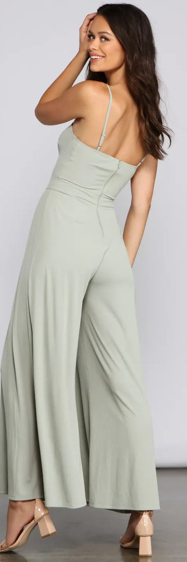 So Sleek Trendy Sleeveless Jumpsuit