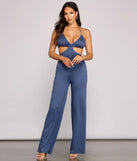 Level Up Cutout Knit Jumpsuit