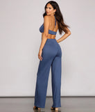 Level Up Cutout Knit Jumpsuit