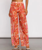 Bohemian Dreams Flared High Waist Pants