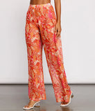 Bohemian Dreams Flared High Waist Pants