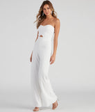 Such A Sweetheart Strapless Jumpsuit