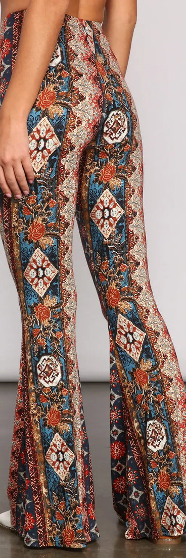 Bohemian Beauty Flare Pants