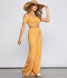 Floral Sensation High Waist Pants