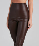 The One You Want Faux Leather Leggings