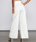 High Waist Pleated Wide Leg Pants
