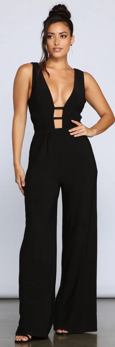 Chic Sultry Sleeveless Jumpsuit