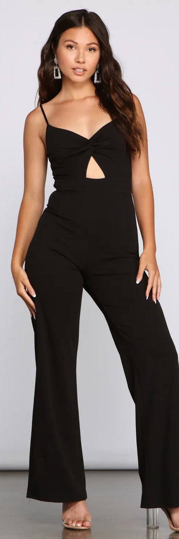 Key To Style Cutout Jumpsuit