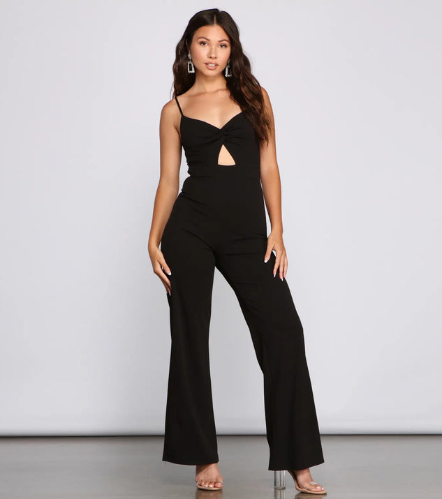 Key To Style Cutout Jumpsuit
