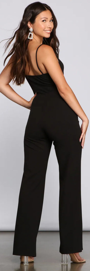 Key To Style Cutout Jumpsuit