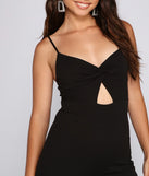 Key To Style Cutout Jumpsuit
