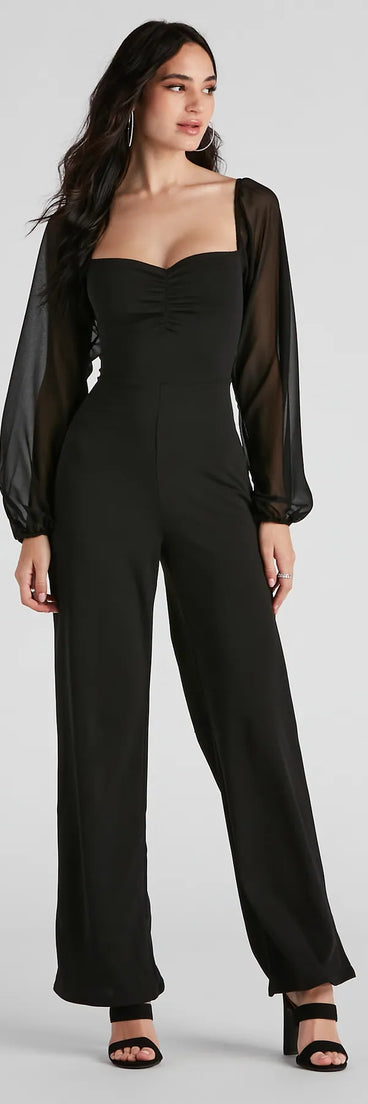 Effortless Elegance Long Sleeve Jumpsuit