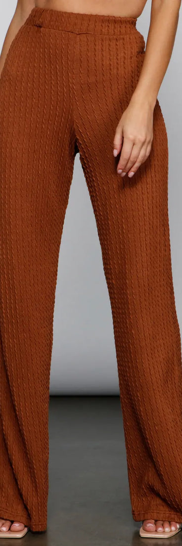 The Everyday Wide-Leg Knit Pants