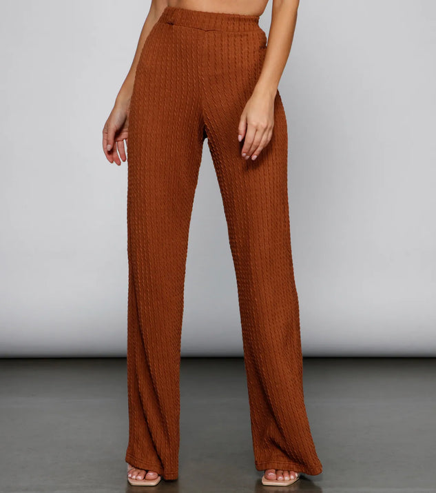 The Everyday Wide-Leg Knit Pants