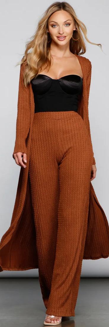 The Everyday Wide-Leg Knit Pants