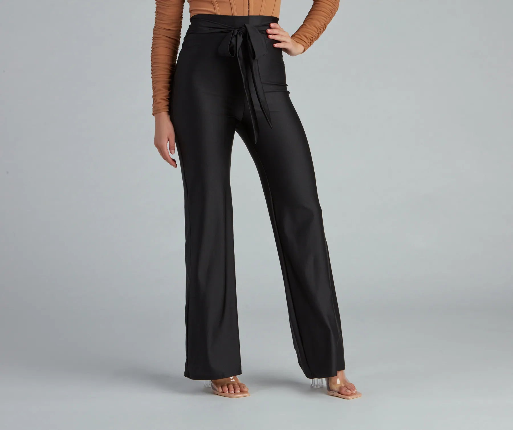 ★GENERAL IDEA★ WOMAN Tutu Wide Slacks [CHARCOAL] / WBE1L11 il_1080xN.3790487214_eqi4.jpg