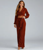 Tied Together Wide Leg Pants