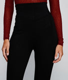 Classic High Waist Ponte Knit Leggings