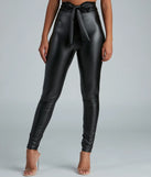 Chic And Dressy Vibes Faux Leather Pants