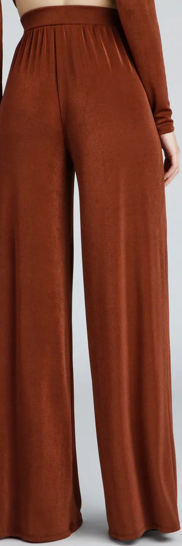 Stylish And Chic Slinky Knit Pants