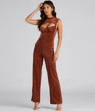 Trendy Vibes Velvet Jumpsuit