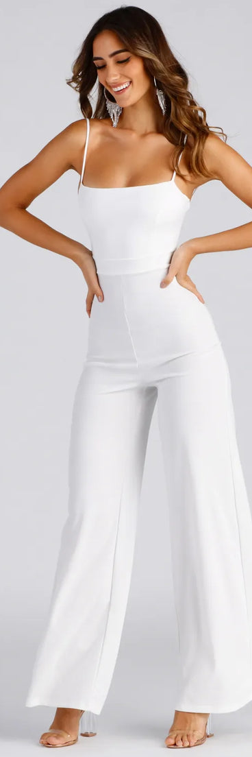 Sleek And Stylish Crepe Jumpsuit
