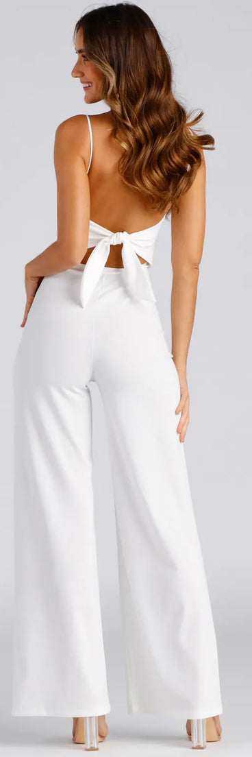 Sleek And Stylish Crepe Jumpsuit