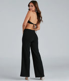 Set It Off Sequin Cutout Jumpsuit