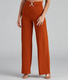 House Of Glam Belted Wide Leg Pants