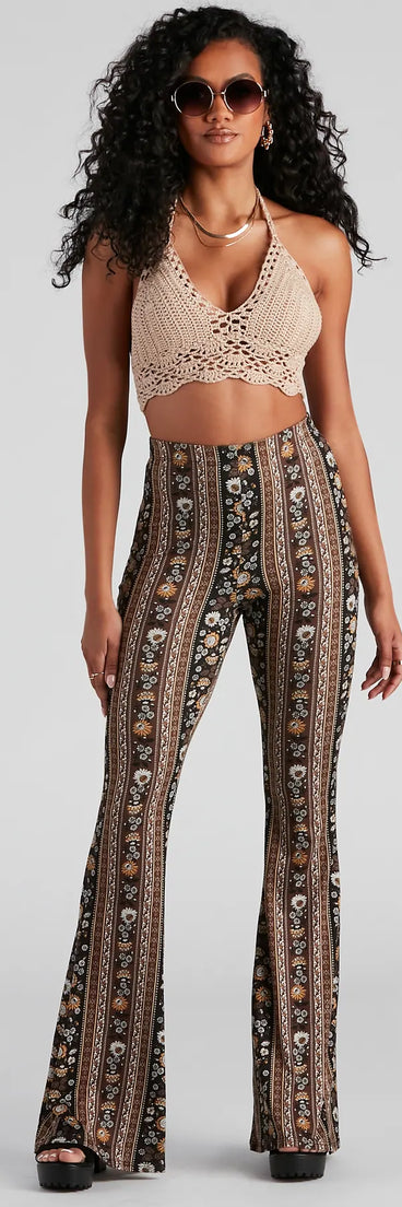 Daisy Dream Flare Pants
