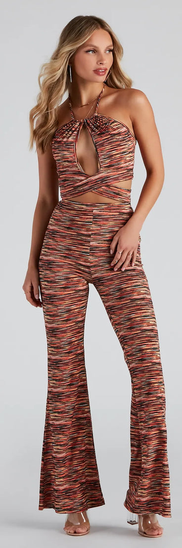 Sassy Knits Flare Pants