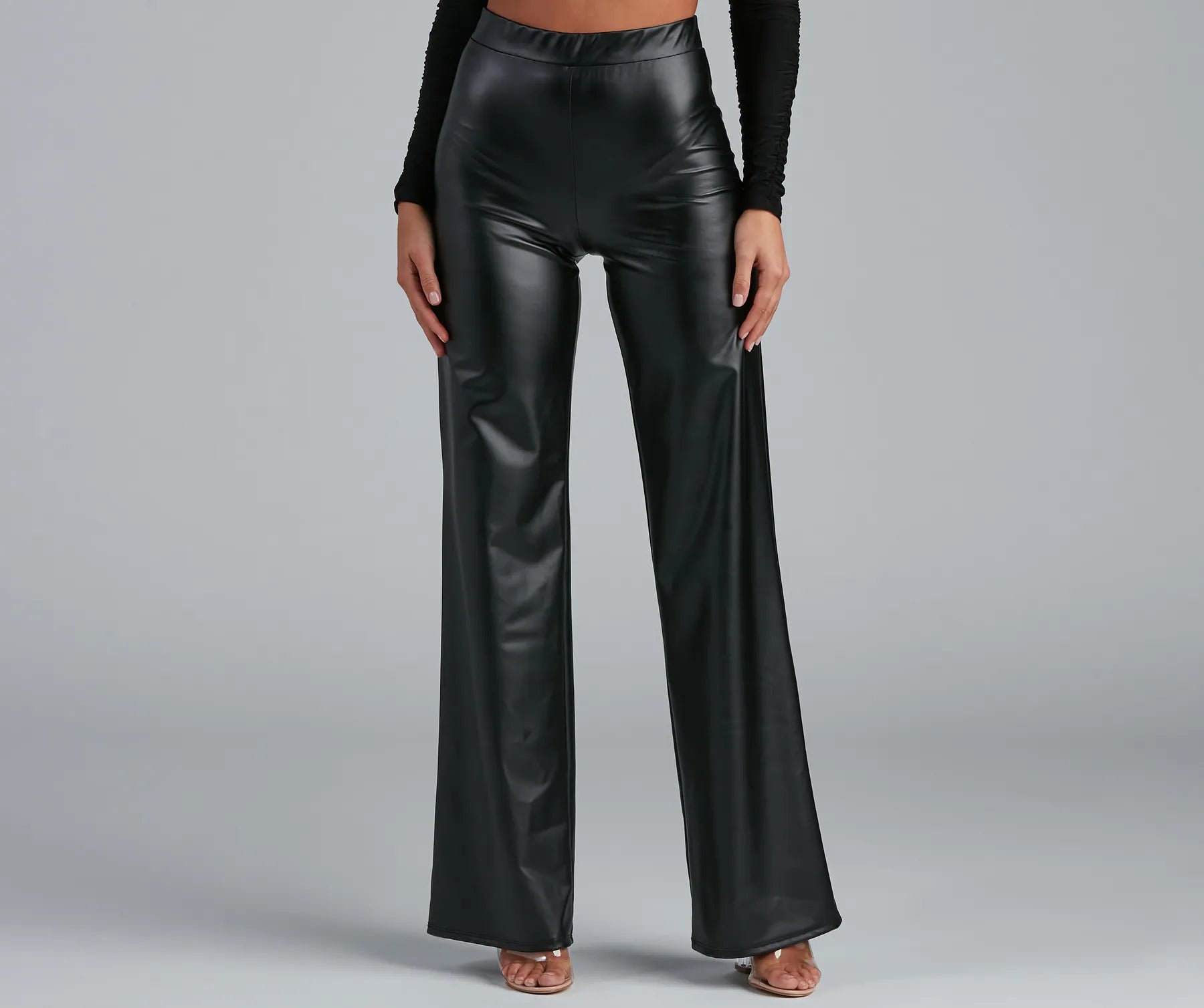 Trendsetting Moment Faux Leather Pants | Windsor