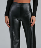 Trendsetting Moment Faux Leather Pants