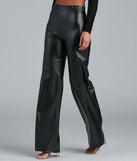 Trendsetting Moment Faux Leather Pants
