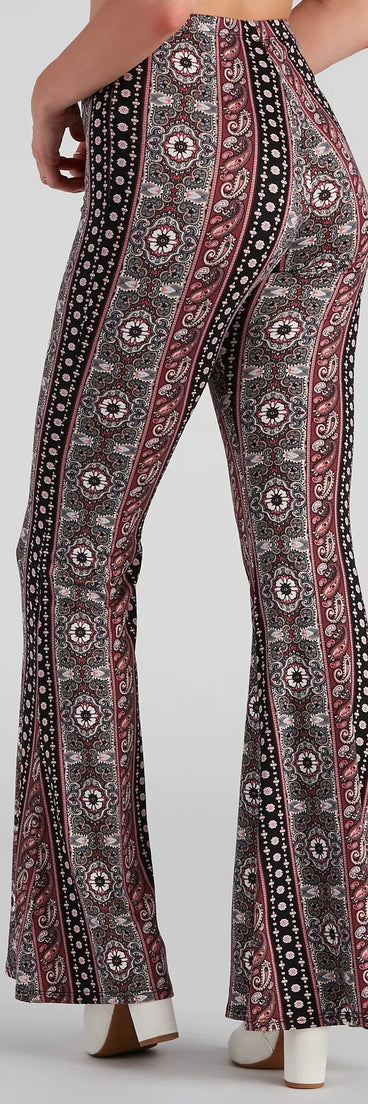 Chill Factor Paisley Boho Pants